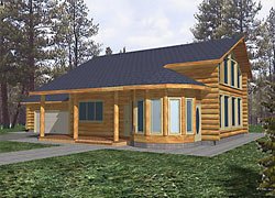 Денвер - проект двухэтажного деревянного дома (279 кв.м.)